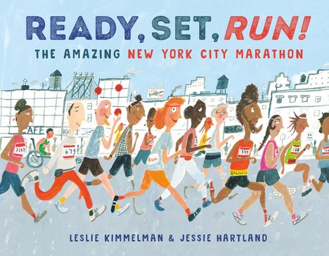 Jessie Hartland: Ready, Set, Run!, Buch