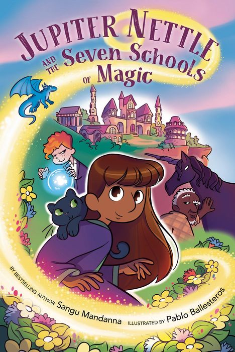 Sangu Mandanna: Jupiter Nettle and the Seven Schools of Magic: A Graphic Novel, Buch