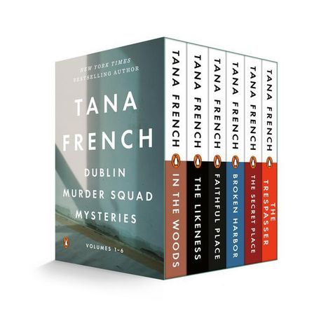 Tana French: Dublin Murder Squad Mysteries Volumes 1-6 Boxed Set, Diverse