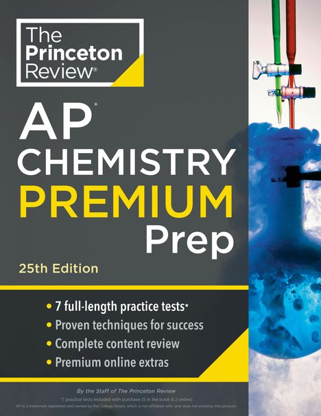 The Princeton Review: Princeton Review AP Chemistry Premium Prep, 2024, Buch