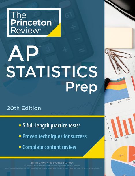 The Princeton Review: Princeton Review AP Statistics Prep, 2024, Buch