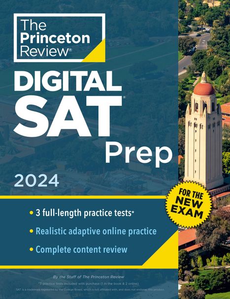 Princeton Review: Princeton Review SAT Prep, 2024, Buch