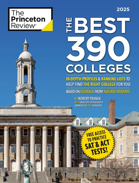 The Princeton Review: The Best 390 Colleges, 2025, Buch
