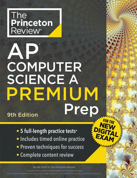 The Princeton Review: Princeton Review AP Computer Science a Premium Prep, 9th Edition, Buch