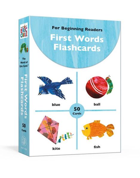 Eric Carle: The World of Eric Carle First Words Flashcards, Diverse
