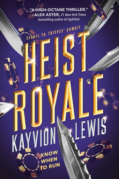 Kayvion Lewis: Heist Royale, Buch