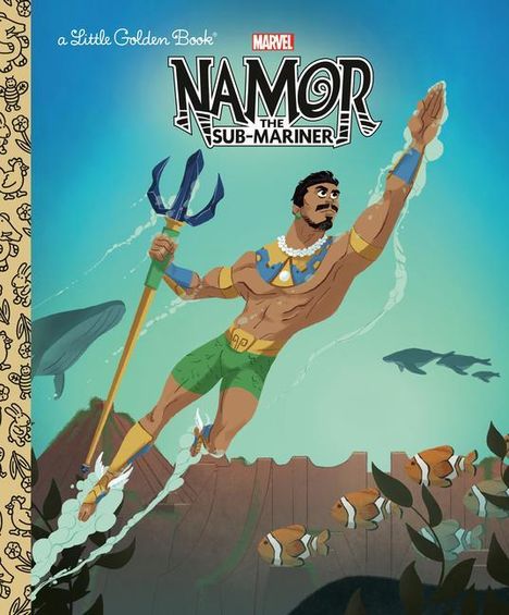 David Croatto: Namor the Sub-Mariner Little Golden Book (Marvel), Buch