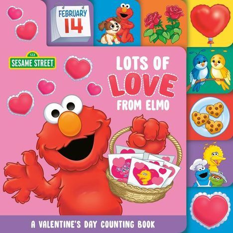 Andrea Posner-Sanchez: Lots of Love from Elmo (Sesame Street): A Valentine's Day Counting Book, Buch