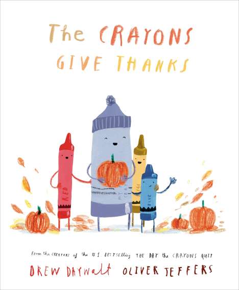 The Crayons Give Thanks, Buch