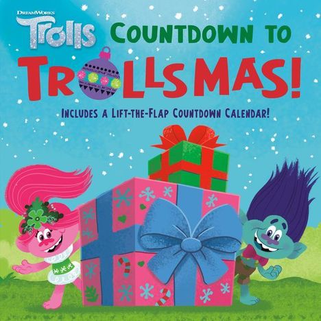 Random House: Countdown to Trollsmas (DreamWorks Trolls), Buch