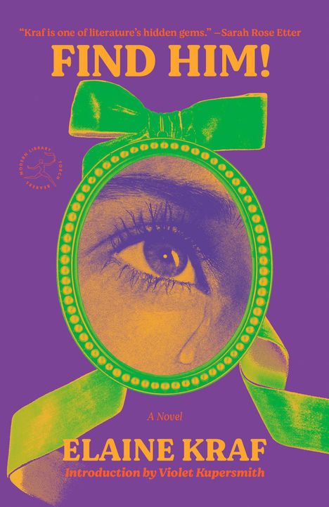 Elaine Kraf: Find Him!, Buch