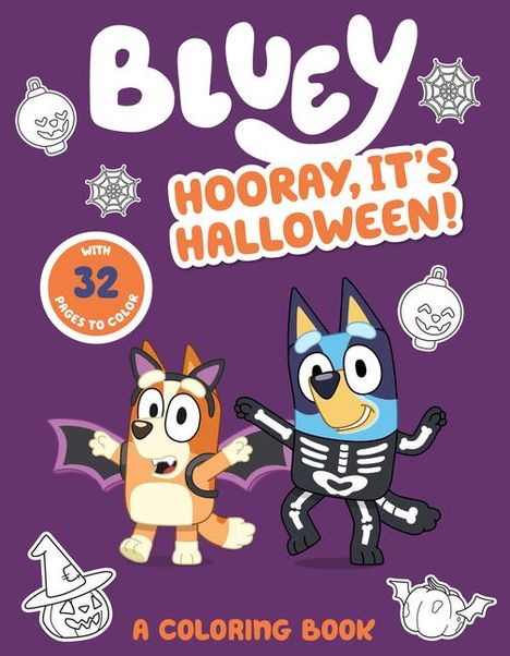 Penguin Young Readers Licenses: Bluey: Hooray, It's Halloween!: A Coloring Book, Buch