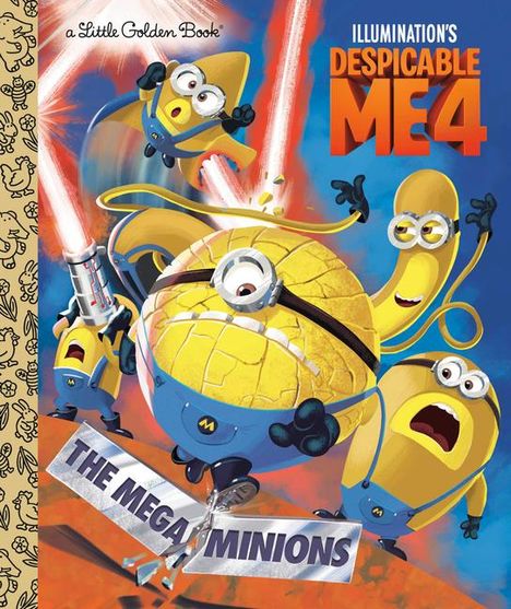 Golden Books: The Mega-Minions (Despicable Me 4), Buch