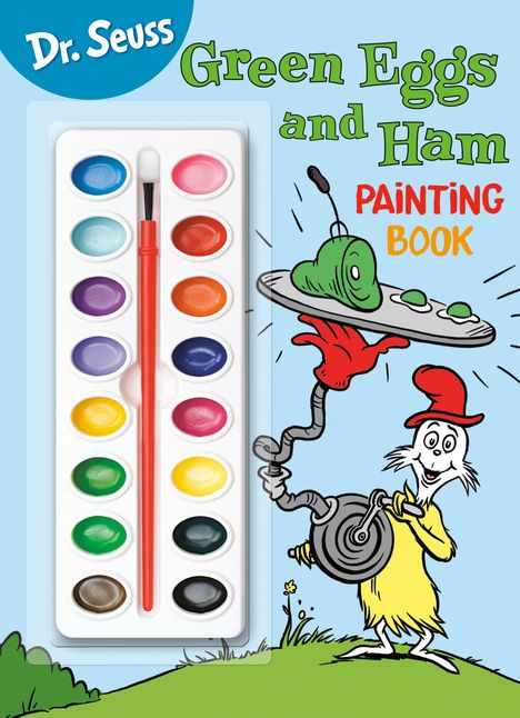 Random House: Dr. Seuss: Green Eggs and Ham Painting Book, Buch