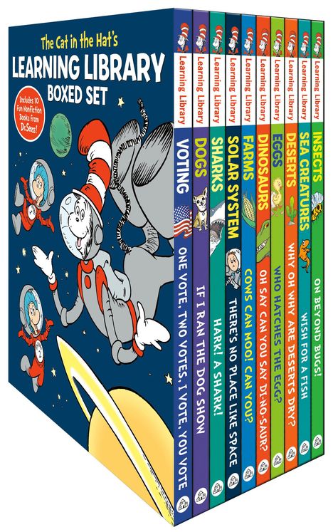 Tish Rabe: The Cat in the Hat's Learning Library Boxed Set, Diverse