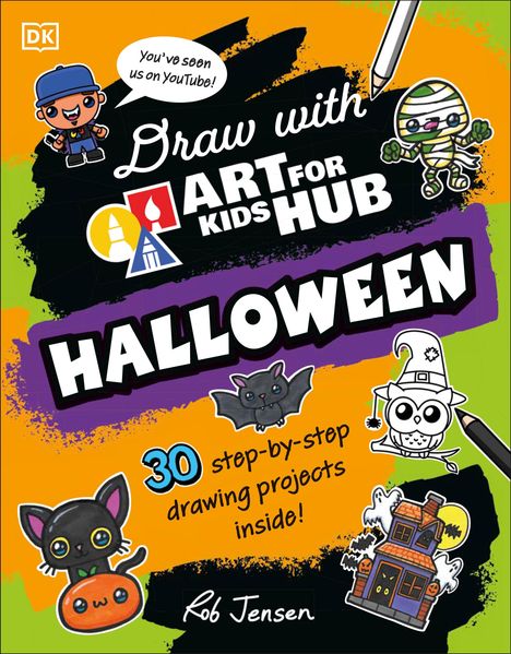 Art For Kids Hub: Draw with Art for Kids Hub Halloween, Buch