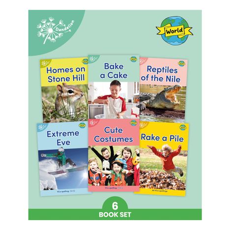 Phonic Books: Phonic Books Dandelion World Vce Spellings, Diverse