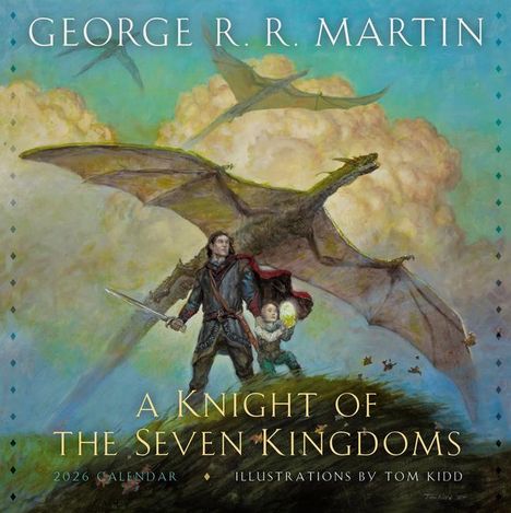 George R R Martin: A Knight of the Seven Kingdoms 2026 Calendar, Kalender