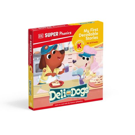 Dk: DK Super Phonics My First Decodable Stories Deli Dogs, Diverse