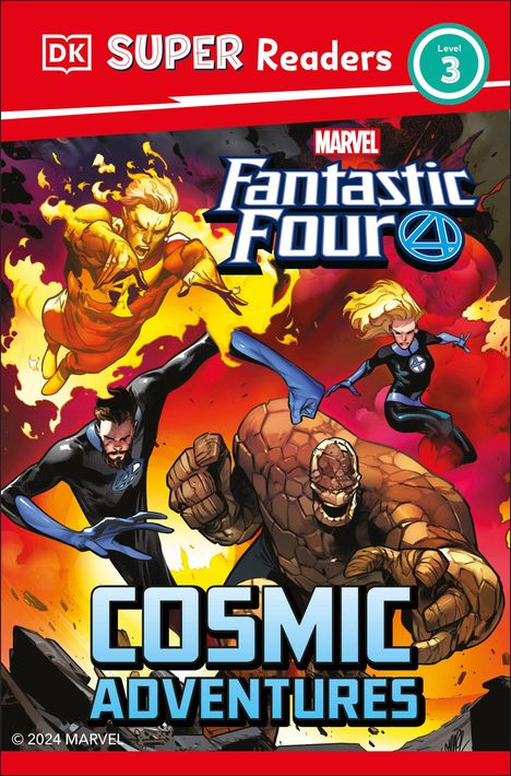 Dk: DK Super Readers Level 3 Marvel Fantastic Four Cosmic Adventures, Buch