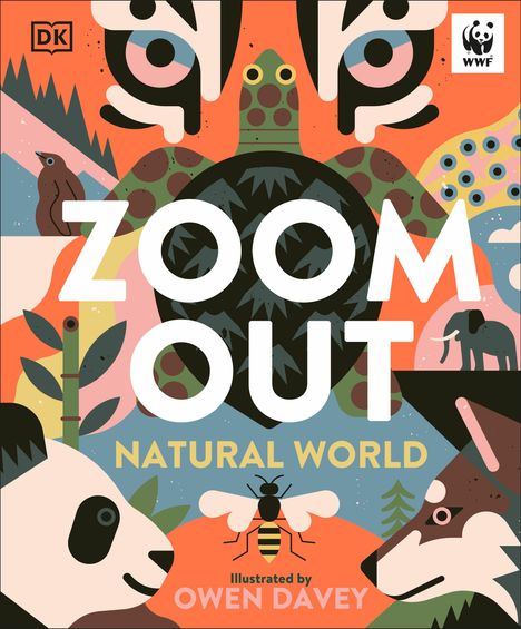 Owen Davey: Zoom Out Natural World, Buch