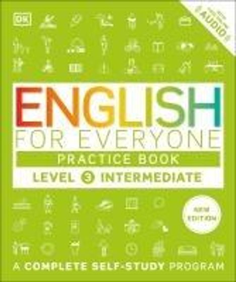 Dk: English for Everyone Practice Book Level 3 Intermediate, Buch