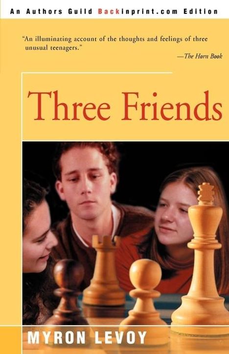 Myron Levoy: Three Friends, Buch