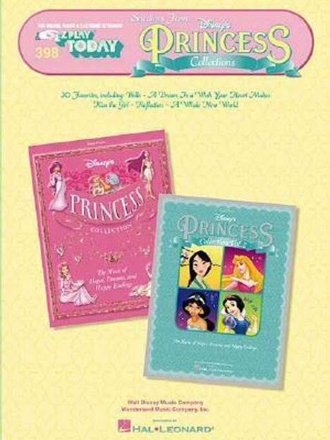 Princess Collections Selections E-Z Play Today 398, Noten