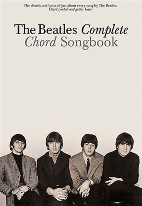 The Beatles Complete Chord Songbook, Noten