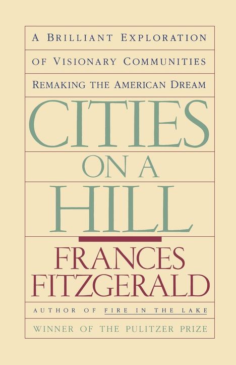 Frances Fitzgerald: Cities on a Hill, Buch