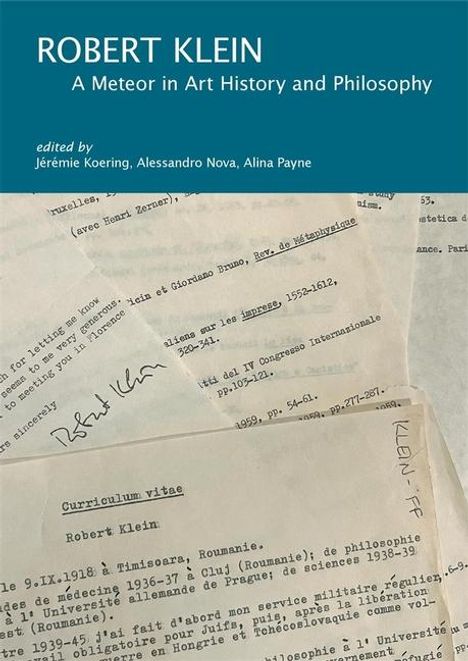 Jeremie Koering: Robert Klein, Buch