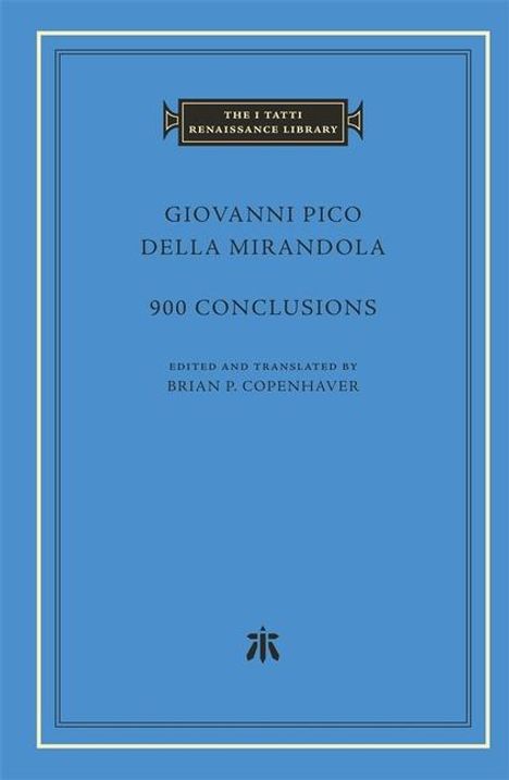 Giovanni Pico Della Mirandola: 900 Conclusions, Buch