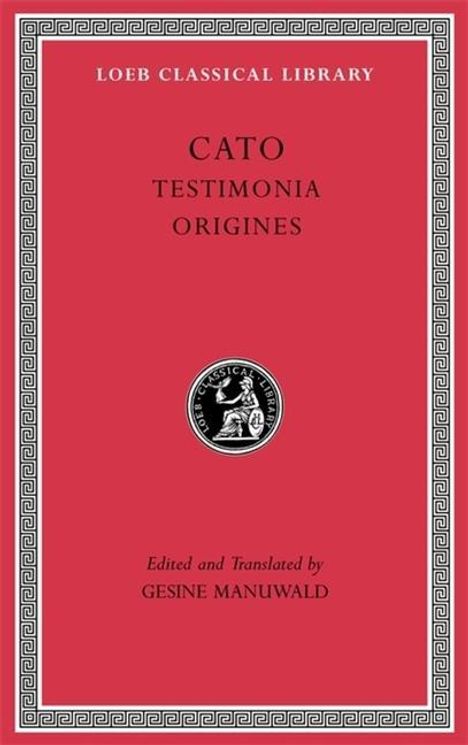 Cato: Testimonia. Origines, Buch