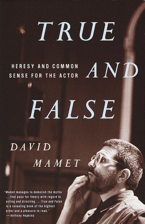 David Mamet: True and False, Buch