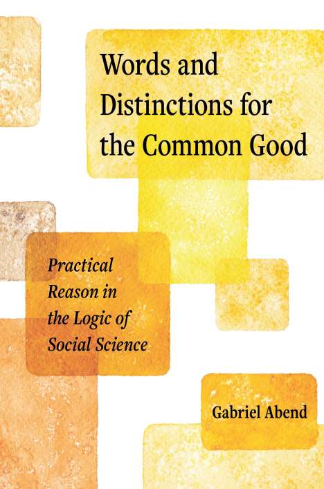 Gabriel Abend: Words and Distinctions for the Common Good, Buch