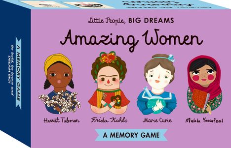 Maria Isabel Sanchez Vegara: Little People, BIG DREAMS Amazing Women Memory Game, Spiele