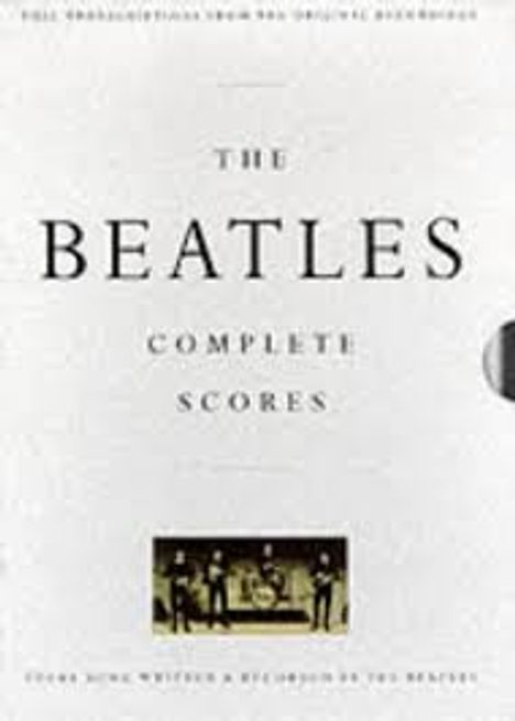 The Beatles: Beatles Complete Scores Box Edition, Noten