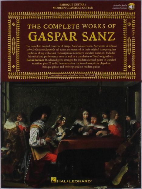 Gaspar Sanz: Complete Works Of Gaspar Sanz Slipcase Edition Gtr Bkslpcse, Noten