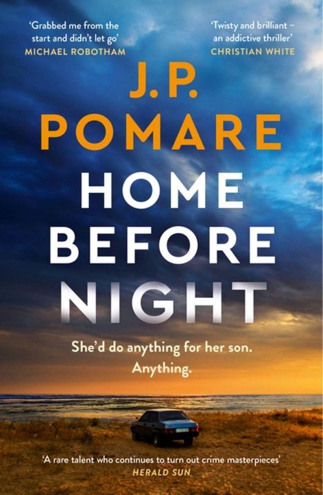 J P Pomare: Home Before Night, Buch
