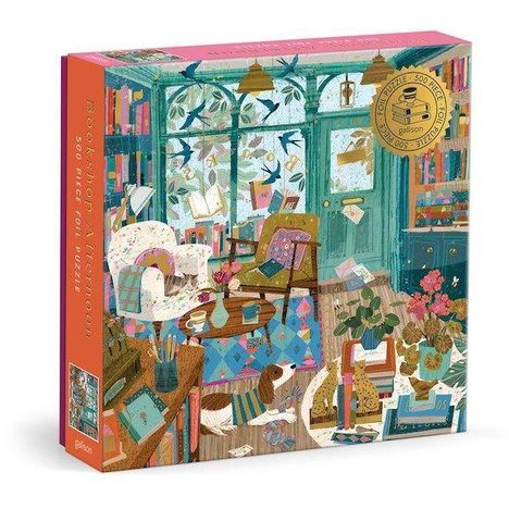 Bookshop Afternoon 500 Piece Foil Puzzle, Spiele
