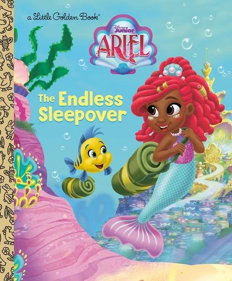 Golden Books: The Endless Sleepover (Disney Junior Ariel), Buch