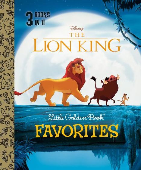 Golden Books: The Lion King Little Golden Book Favorites (Disney the Lion King), Buch