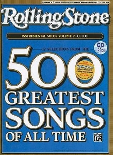 Selections from Rolling Stone Magazine's 500 Greatest Songs of All Time (Instrumental Solos for Strings), Vol 2, Buch