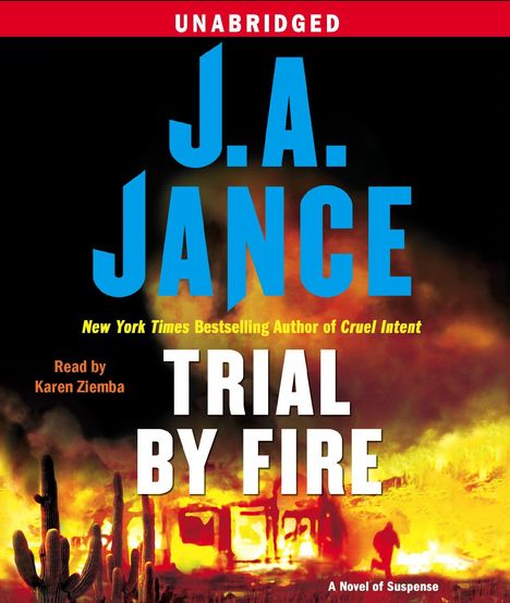 J A Jance: Trial by Fire, CD