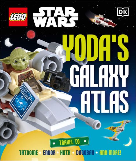 Simon Hugo: Lego Star Wars Yoda's Galaxy Atlas (Library Edition): Much to See, There Is..., Buch