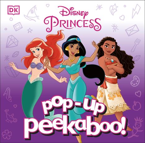 Dk: Pop-Up Peekaboo! Disney Princess, Buch