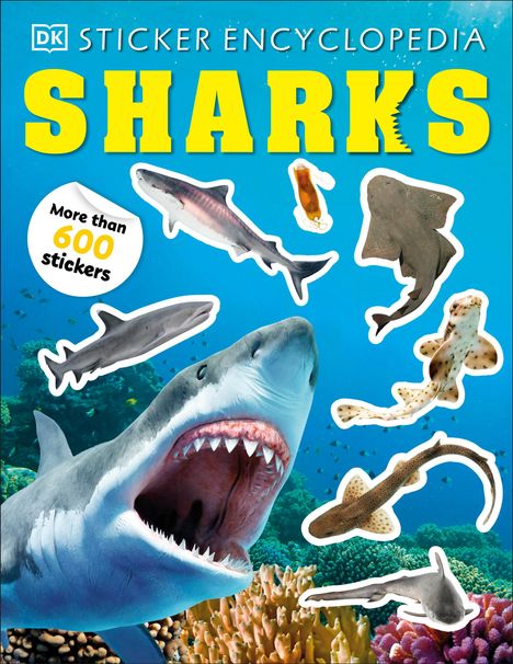 Dk: Sticker Encyclopedia Sharks, Buch