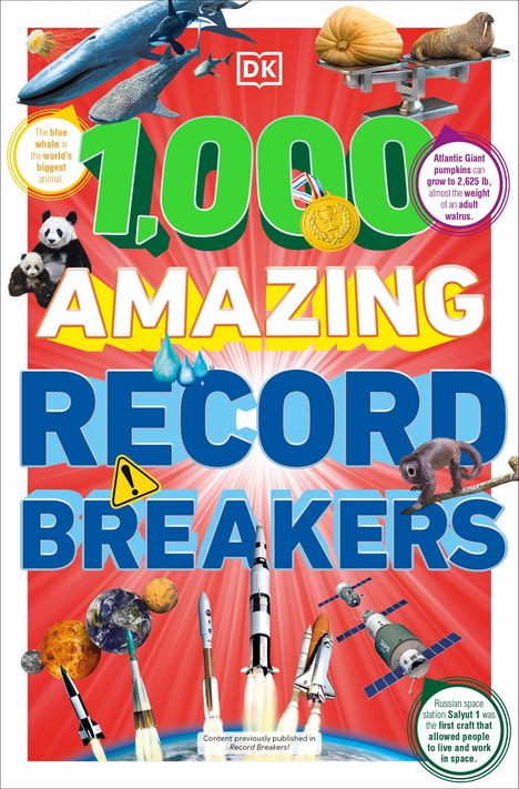 Dk: 1,000 Amazing Record Breakers, Buch