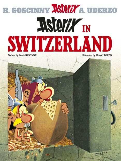 René Goscinny: Asterix 16 in Switzerland, Buch