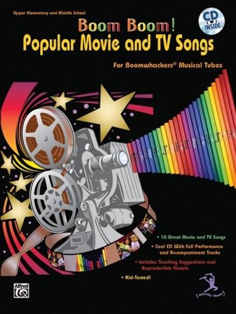 Boom Boom! Popular Movie and TV Songs for Boomwhackers Musical Tubes, Buch